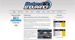 Desktop Screenshot of mastersofendurance.eu